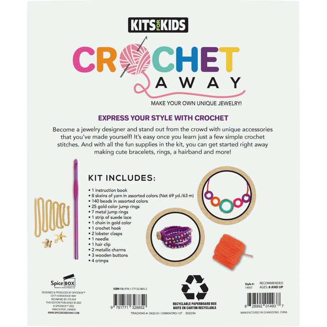 Kits for Kids: Crochet Away Kit - Craft Kits - 6