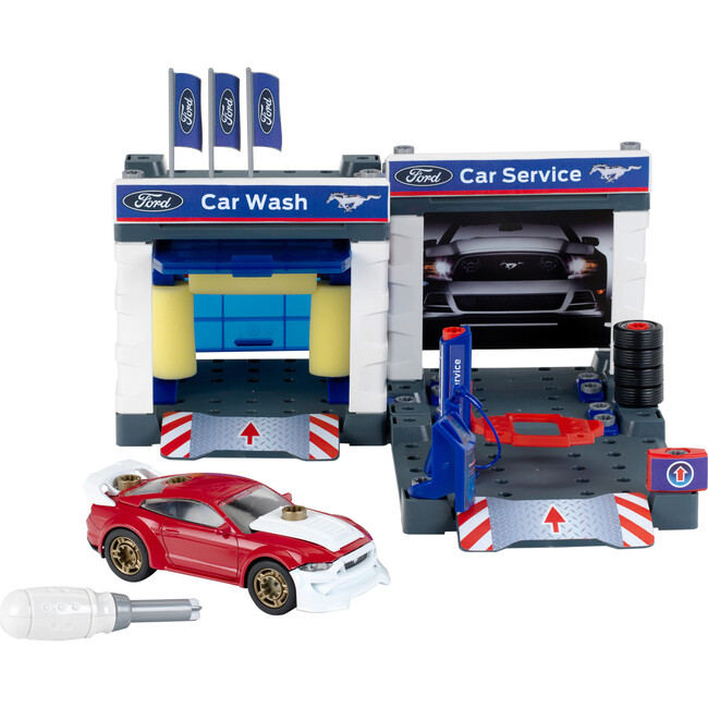 Ford: Service Station Play Workshop W/ 2019 Ford Mustang