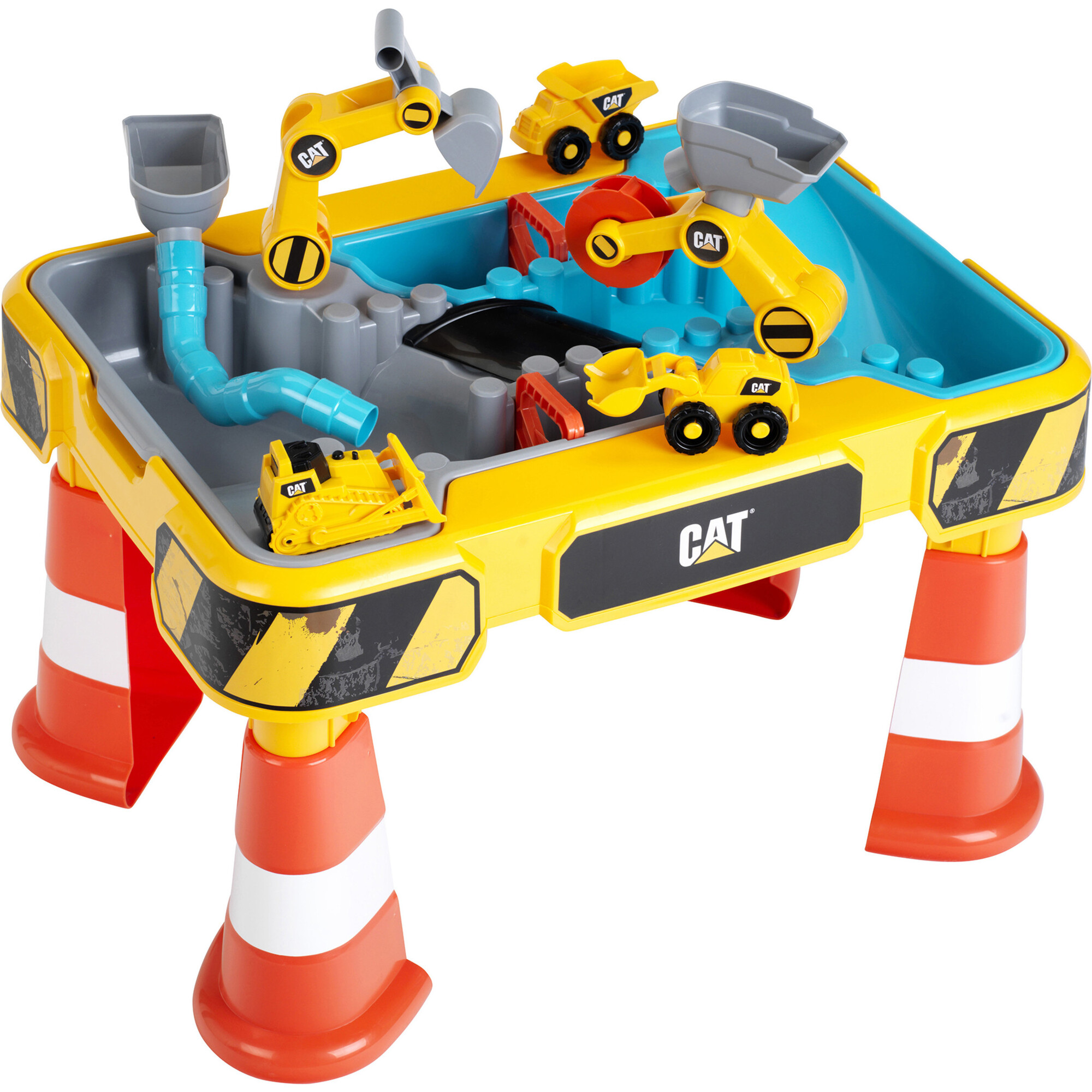 CAT: Sand and Water Prented Play Construction Table - Role Play Toys - 1