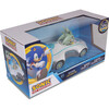 NKOK Team Sonic Racing RC Car in Silver, 1:28 Scale - Transportation - 2