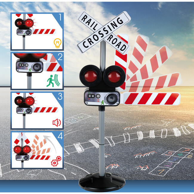 Theo Klein: Train Crossing Traffic Light Cycle - Role Play Toys - 2