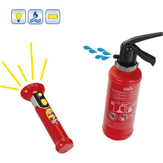 Theo Klein: Firefighter Henry Fireman Play Set, Ages 3+ - Role Play Toys - 4