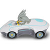 NKOK Team Sonic Racing RC Car in Silver, 1:28 Scale - Transportation - 3