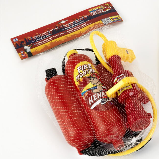 Firefighter Henry: Fireman's Water Sprayer Playset - Role Play Toys - 4