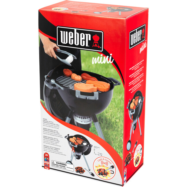 Theo Klein: Weber Kettle Light & Sound Kid's BBQ Set - Role Play Toys - 6