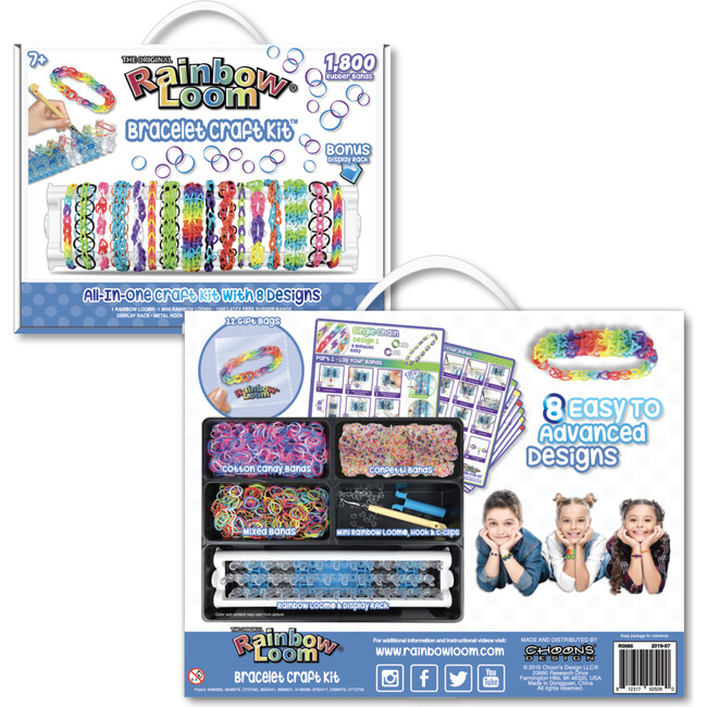 Rubber Band Bracelet Craft Kit - Activities - 3