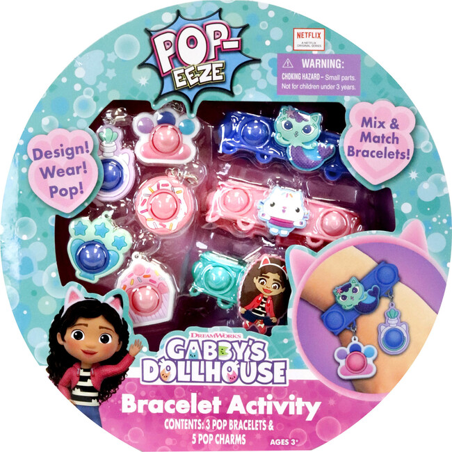 Pop-Eeze: Gabby's Dollhouse Bracelet Activity Set