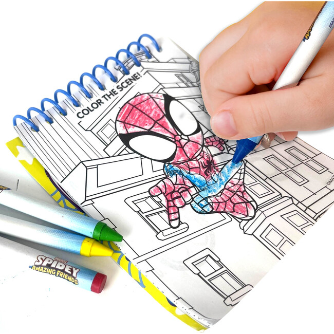 Spiderman My Own Creativity Set W/ Carrying Case - Arts & Crafts - 4