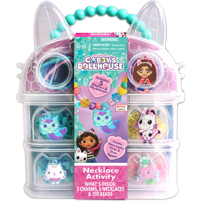 Gabby's Dollhouse DIY Necklace Activity Set