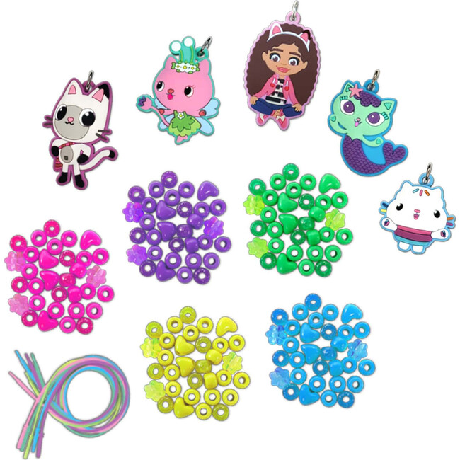 Gabby's Dollhouse DIY Necklace Activity Set - Arts & Crafts - 5