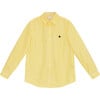 Hunter Gingham Shirt, Lemon - Shirts - 1 - thumbnail