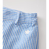 Magnus Striped  Shorts, Blue Stripes - Shorts - 4