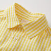 Hunter Gingham Shirt, Lemon - Shirts - 7