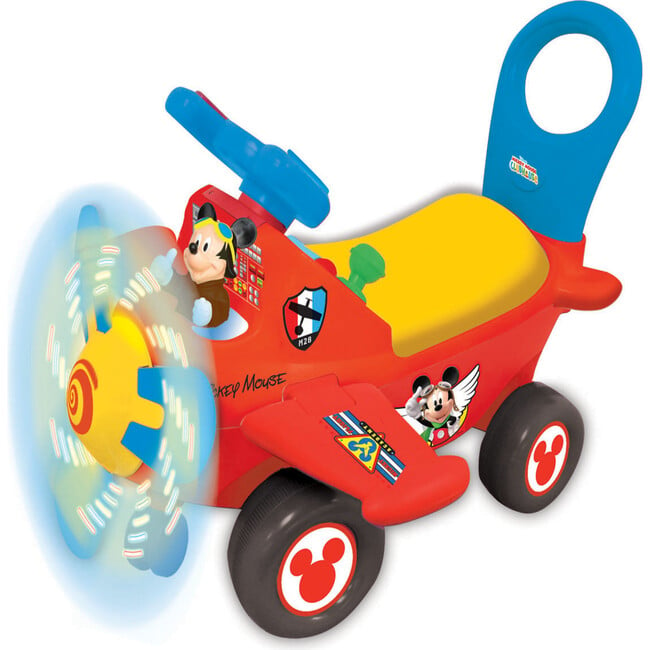 Disney: Mickey Mouse Clubhouse Plane Light & Sound Ride-On - Outdoor Games - 2