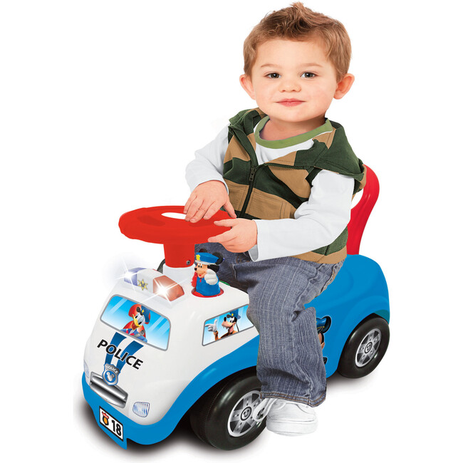 Disney: Mickey Mouse My First Police Car Light & Sound Ride-On - Outdoor Games - 2