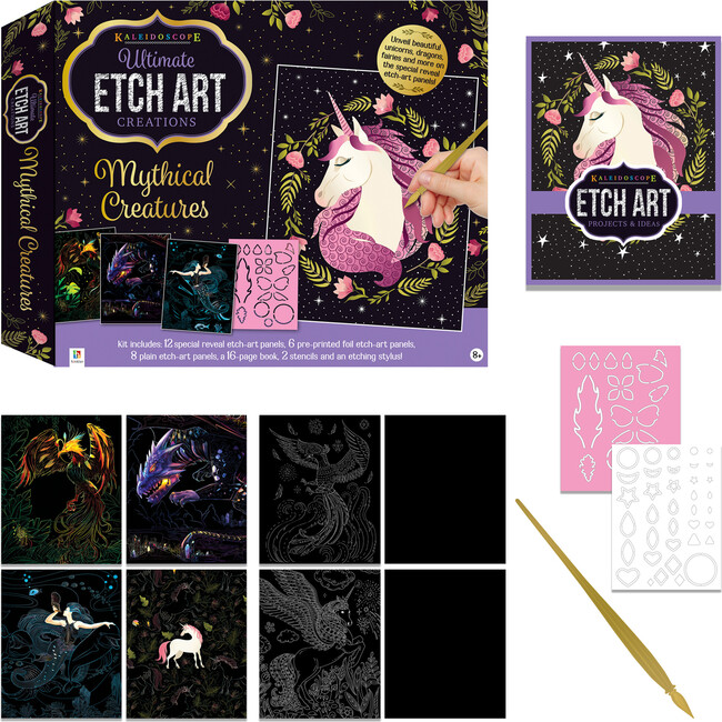 Kaleidoscope - Ultimate Etch Art Kit - Activities - 2