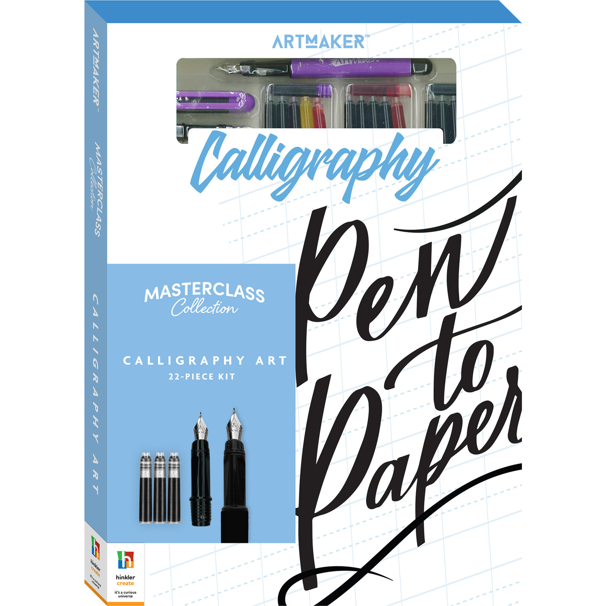 Art Maker Masterclass Collection: Calligraphy Art Kit - Activities - 1