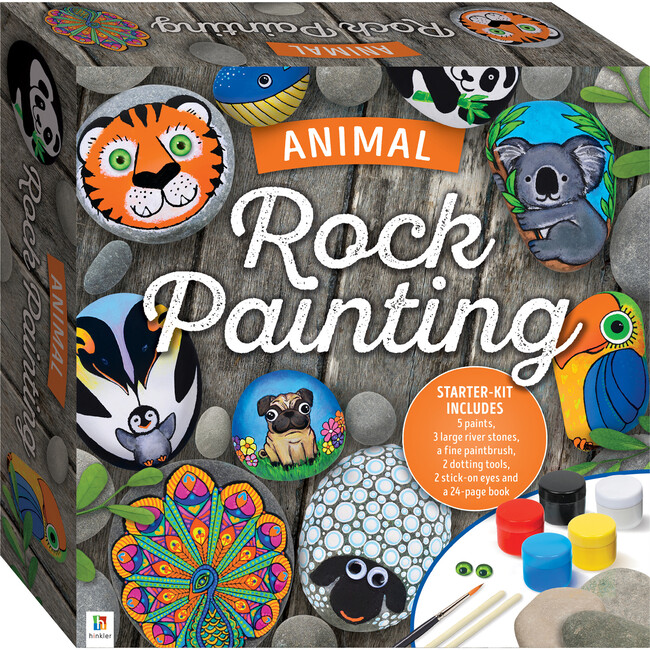 Animal DIY Rock Painting Box Set