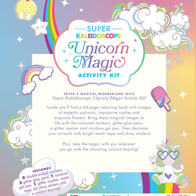 Super Kaleidoscope - Unicorn Magic Activity Craft Kit - Activities - 6