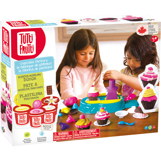 Tutti Frutti: Cupcakes Factory Scented Modeling Dough Kit