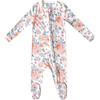 Autumn Print 2-Way Zip-Up Footie, Multicolors - Footie Pajamas - 1 - thumbnail