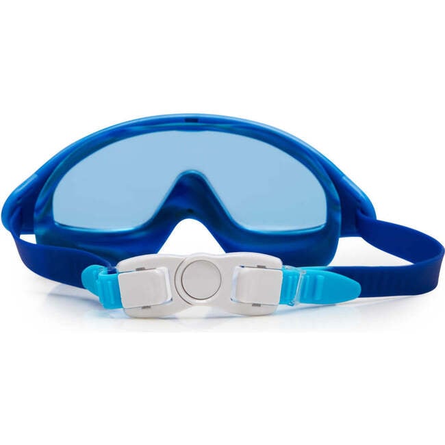 Stormy Summer Drizzle Youth Novelty Swim Goggle, Blue - Swim Goggles - 3