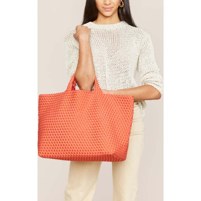 Women's St. Barths Large Handwoven Tote, Bonaire - OS - Bags - 4