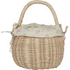 Rattan Berry Basket with Lining – Pansy - Easter Baskets - 1 - thumbnail