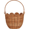 Rattan Tulip Carry Basket - Natural - Easter Baskets - 1 - thumbnail