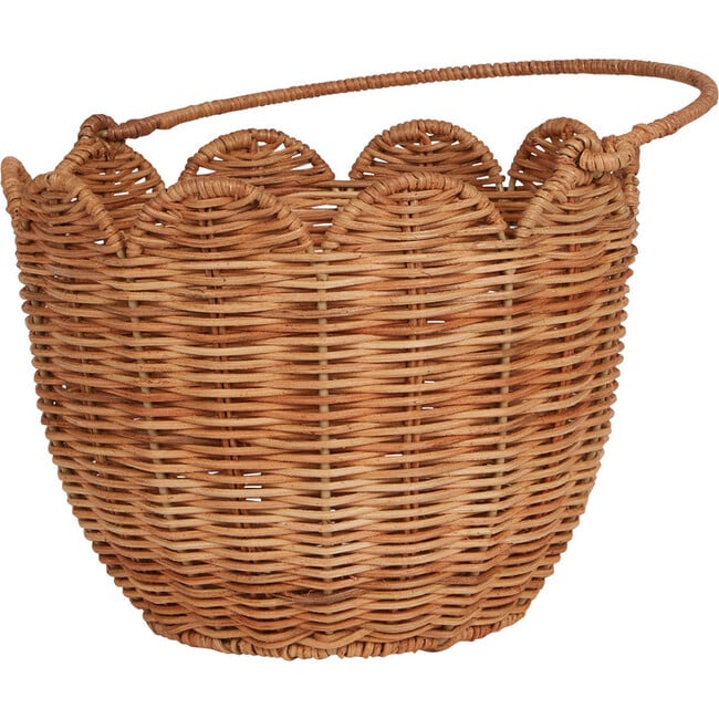 Rattan Tulip Carry Basket - Natural - Easter Baskets - 5