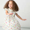 Spring Flowers, Ruffle Dresss - Dresses - 2