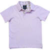 Pink Palms Polo Short Sleeves - Polo Shirts - 1 - thumbnail