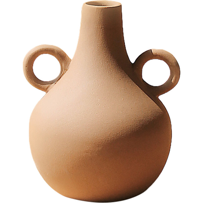 Osmos Studio Belly Harappan Vase, Terracotta