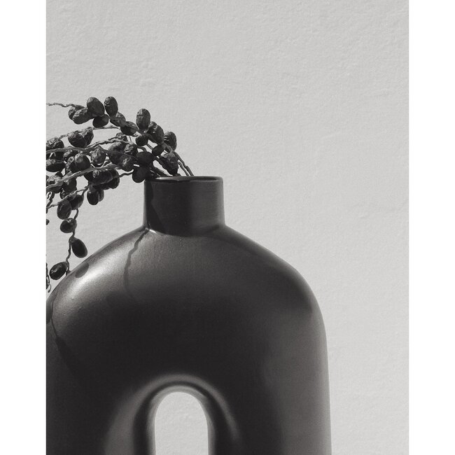 Osmos Studio Ozo Vase, Off Black - Vases - 2