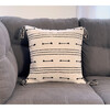 Bit of Meraki Siara Throw Pillow Cover, Cream and Black - Decorative Pillows - 2