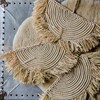 Floc Raffia Parade Wall Hanging, Natural - Wall Décor - 4