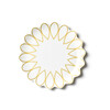 Gold Scallop Dinner Plate, Set of 4 - Tabletop - 1 - thumbnail