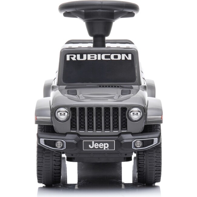Jeep Rubicon Foot to Floor Ride-On for Toddlers (Grey) - Ride-Ons - 4