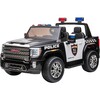 24V GMC Sierra Denali 2 Seater Police Ride-On Truck (Charcoal) - Ride-Ons - 1 - thumbnail