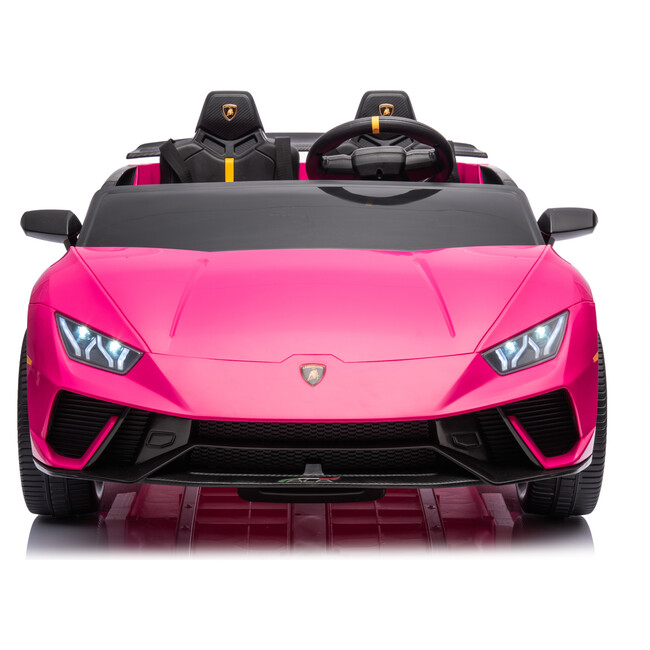 24V Lamborghini Huracan 2 Seater Kids' Electric Ride-On (Pink) - Ride-Ons - 4