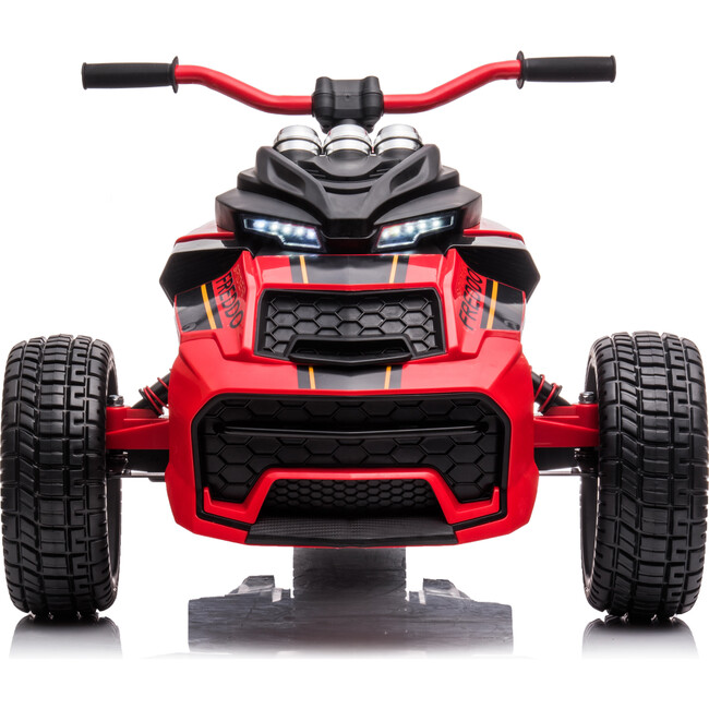 24V Freddo Spider 2 Seater Ride-On 3 Wheel Motorcycle (Red) - Ride-Ons - 2