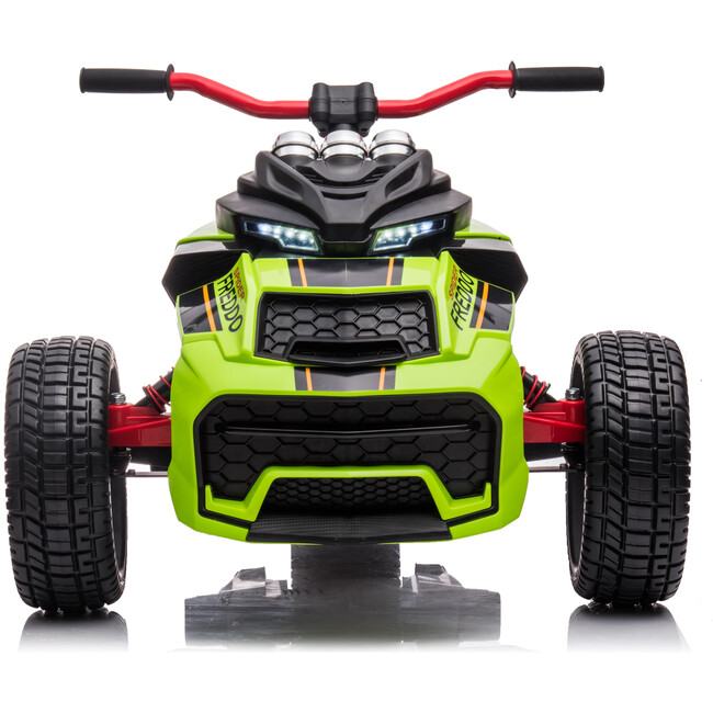 24V Freddo Spider 2 Seater Ride-On 3 Wheel Motorcycle (Green)
