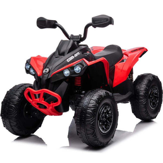 24V Can Am Renegade 1-Seater Kids ATV (Red)