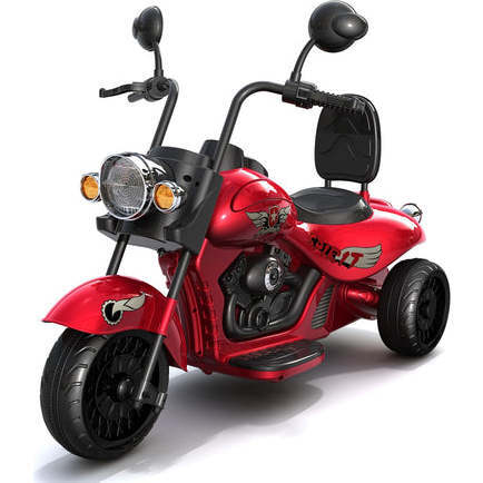 12V Freddo Kids Cruiser 1 Seater Motorcycle (Red)
