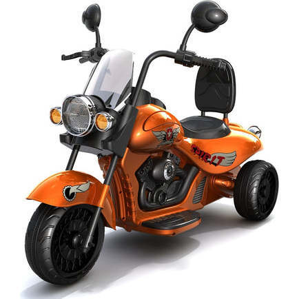 12V Freddo Kids Cruiser 1 Seater Motorcycle (Orange)