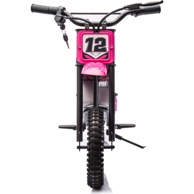 36V Freddo Electric Dirt Bike for Teens (Pink) - Ride-Ons - 4