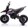 12V Aprilia Motorcycle 1 Seater Ride On for Kids (Black) - Ride-Ons - 2