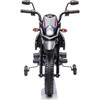 12V Aprilia Motorcycle 1 Seater Ride On for Kids (Black) - Ride-Ons - 4