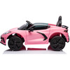 12V Chevrolet Corvette C8 1-Seater Kids Ride-On Car (Pink) - Ride-Ons - 2