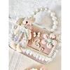 Pink Bunny on Sparkle Lace Trimmed Purse - Bags - 2